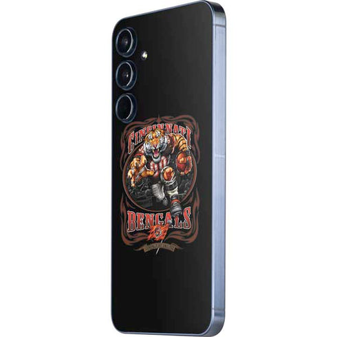 Liquid Blue NFL Cincinnati Bengals Running Back Galaxy A55 5G Skin